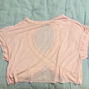 Light Pink Sheer T-Shirt